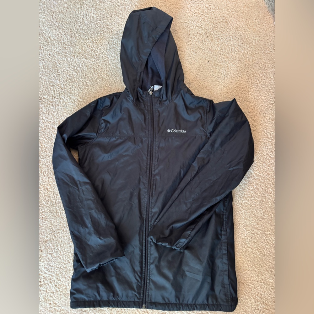 Columbia Kids Black Hooded Jacket